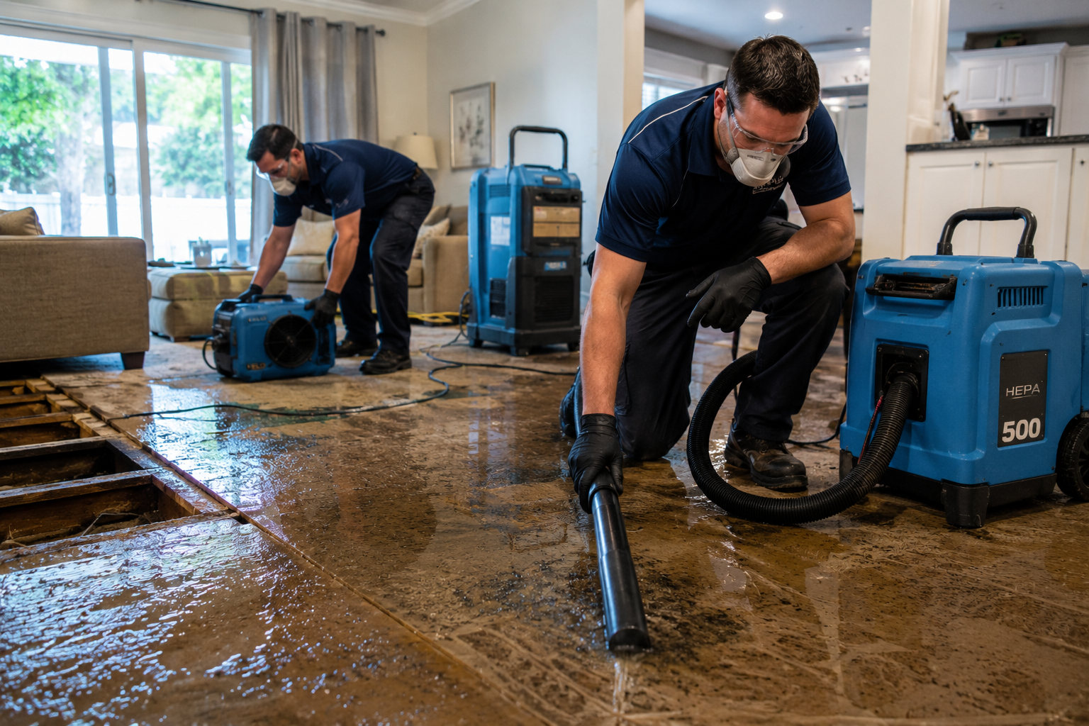 water damge New England Pressure Cleaning